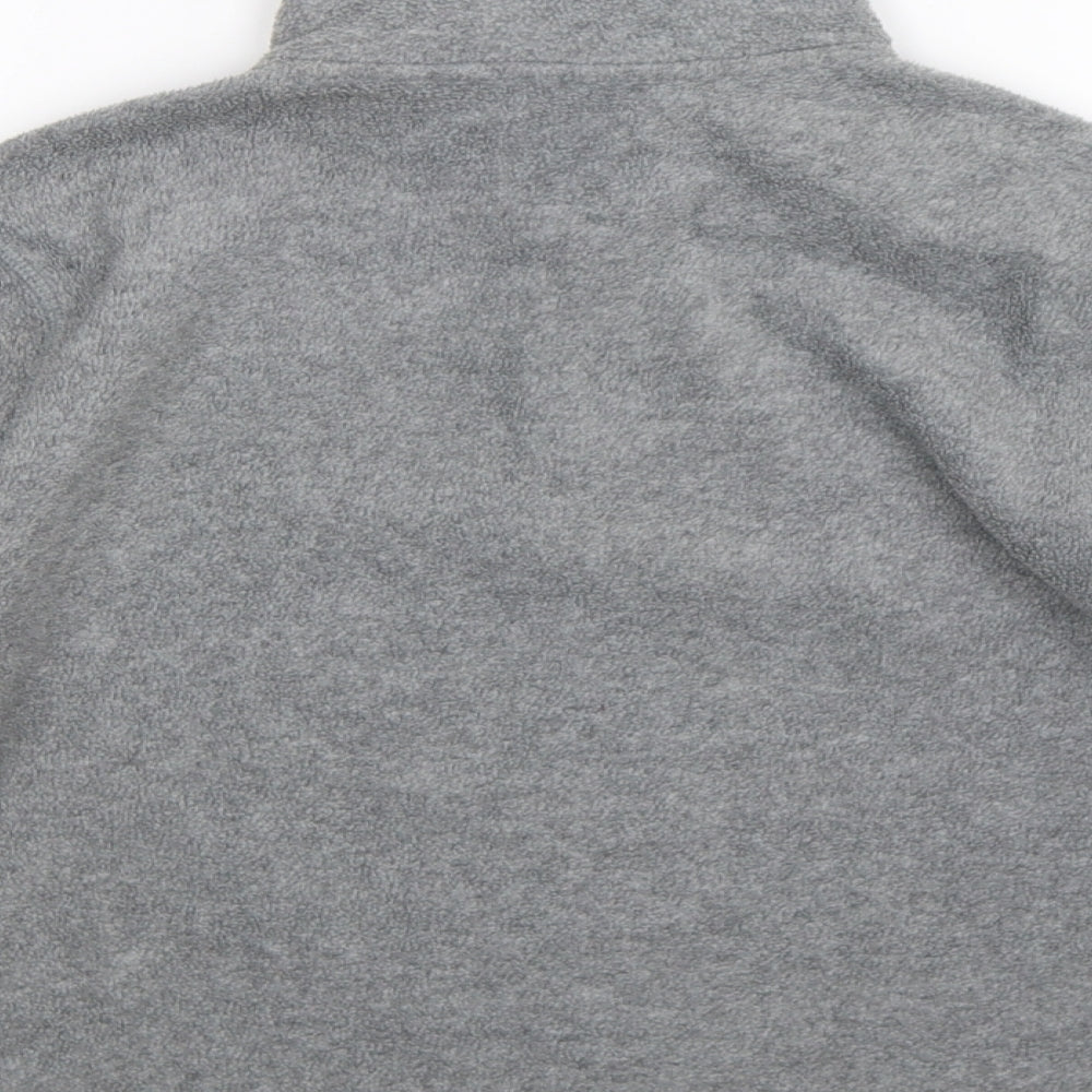 Old Navy Womens Grey  Fleece Jacket  Size 8