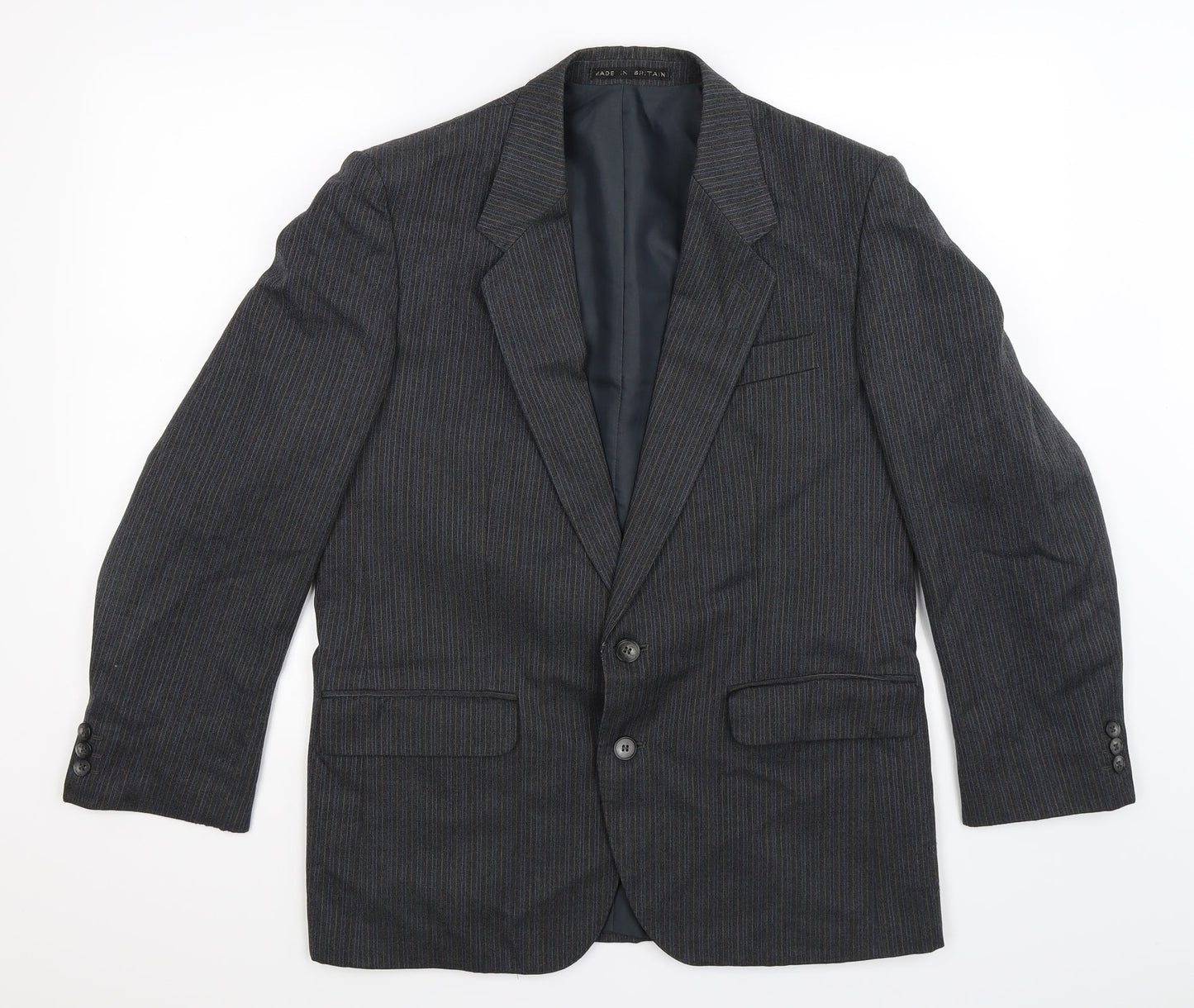 Mens UK Size 38 Greenwoods Regular Grey Suit Jacket