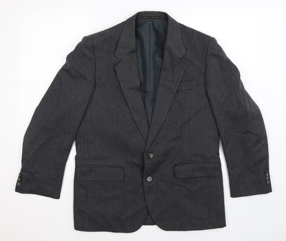 Mens UK Size 38 Greenwoods Regular Grey Suit Jacket
