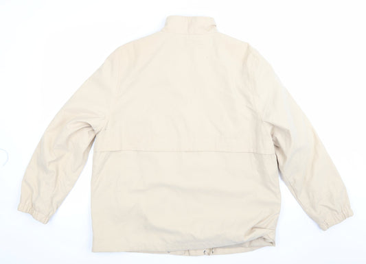 Womens UK Size 16 Marks and Spencer Beige Overcoat