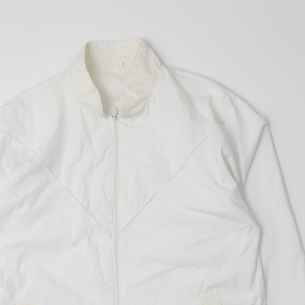Mens UK Size S Preworn White Jacket