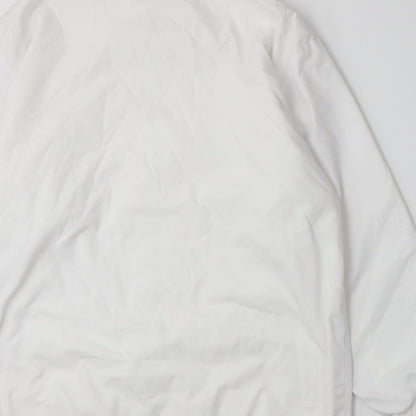 Mens UK Size S Preworn White Jacket