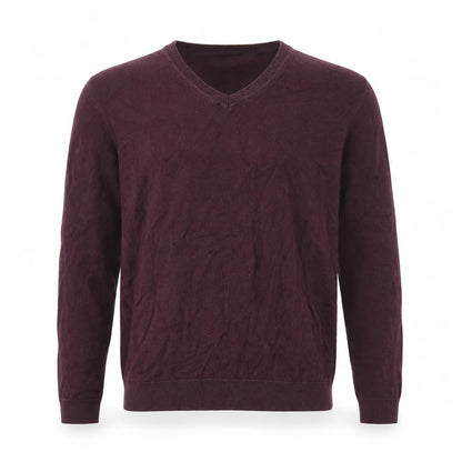 Next Mens Purple  Knit Pullover Jumper Size S