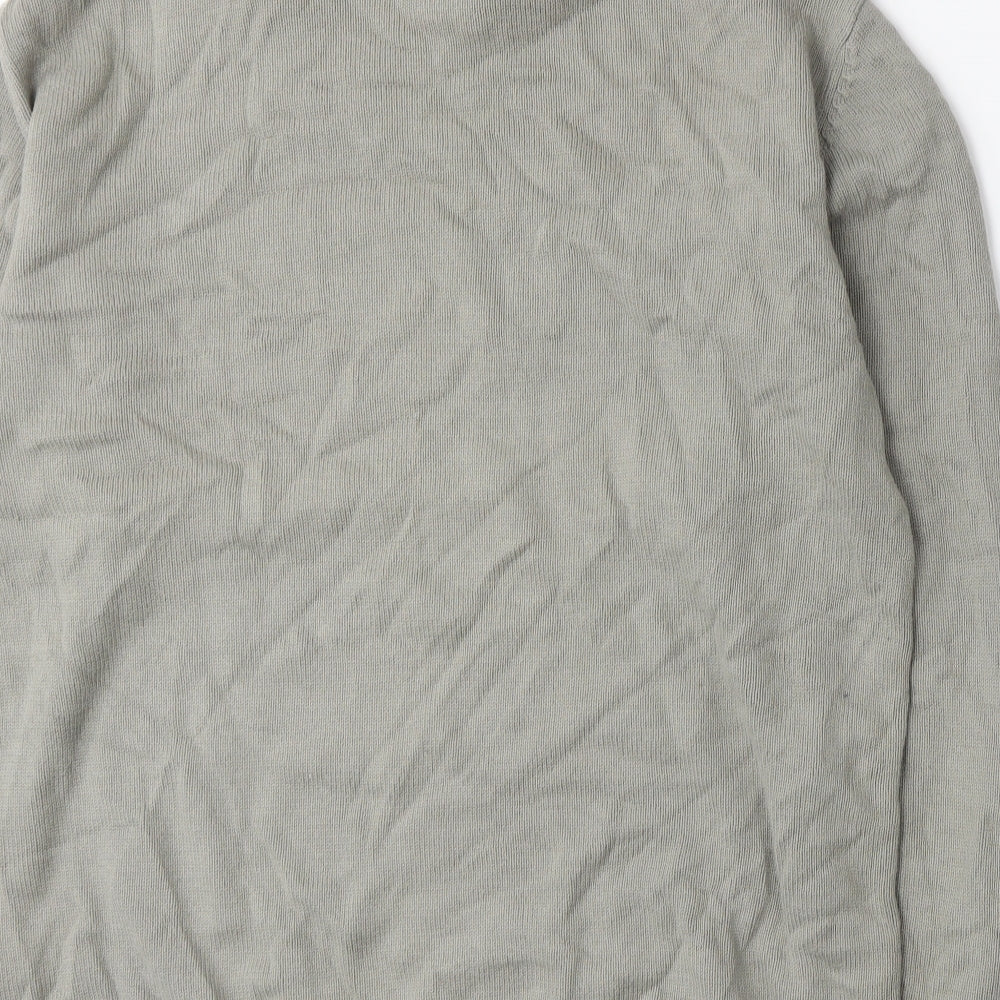 Greenwoods Escape Mens Grey  Knit Pullover Jumper Size M