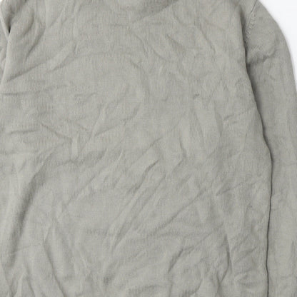 Greenwoods Escape Mens Grey  Knit Pullover Jumper Size M