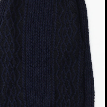 Cedar Wood State Mens Blue  Knit Pullover Jumper Size XS