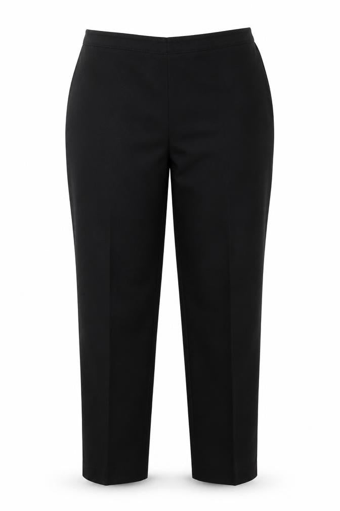 Womens UK Size 20 Emma Collection Regular Fit  Black Trousers