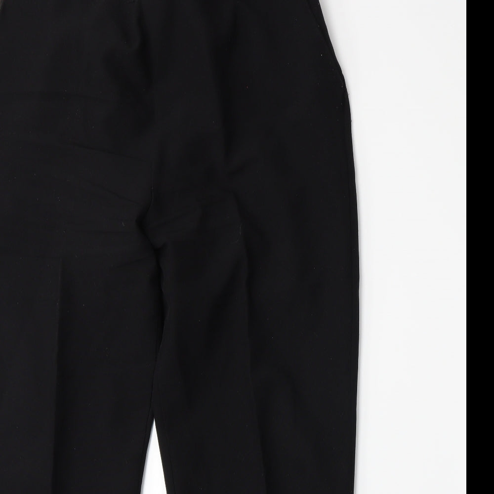 Womens UK Size 20 Emma Collection Regular Fit  Black Trousers