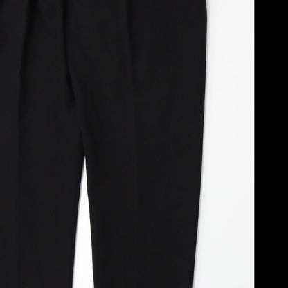Womens UK Size 20 Emma Collection Regular Fit  Black Trousers