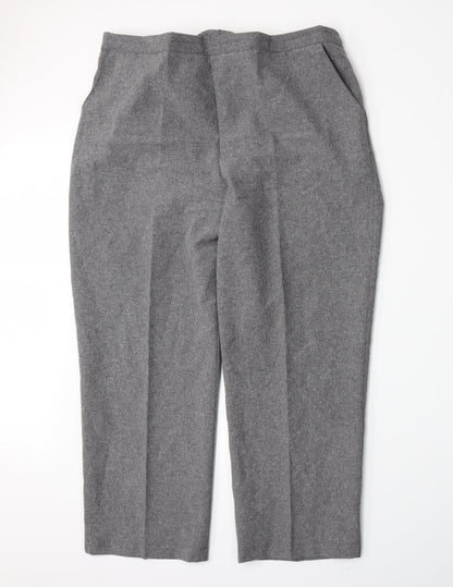 Womens UK Size 20 Emma Collection Regular Fit  Grey Trousers