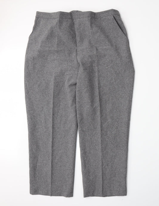 Womens UK Size 20 Emma Collection Regular Fit  Grey Trousers