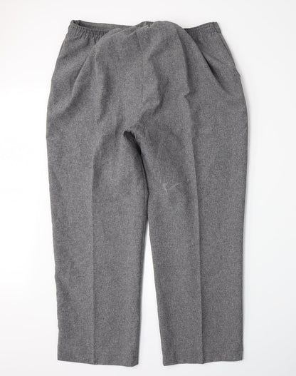 Womens UK Size 20 Emma Collection Regular Fit  Grey Trousers
