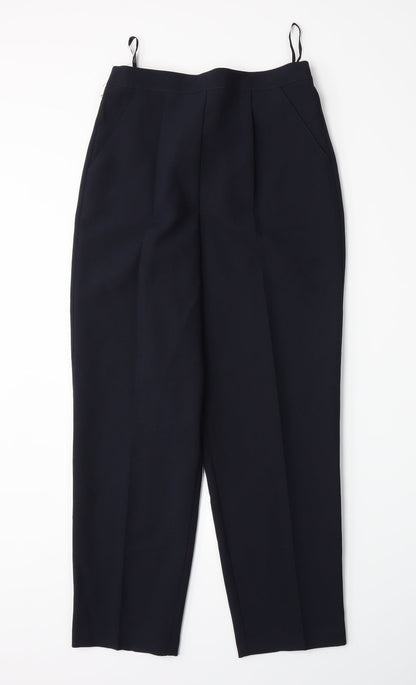 Womens UK Size 10 Sarah Hamilton Regular Fit  Blue Trousers