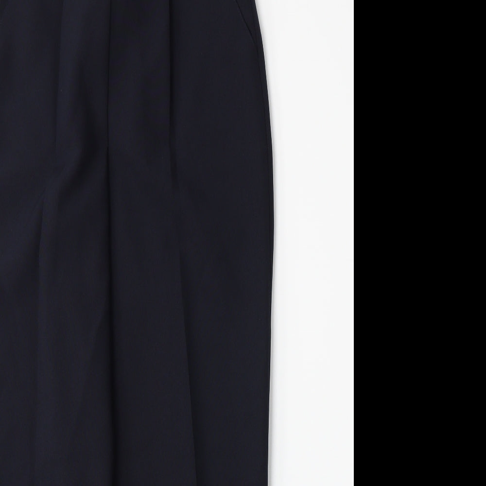 Womens UK Size 10 Sarah Hamilton Regular Fit  Blue Trousers