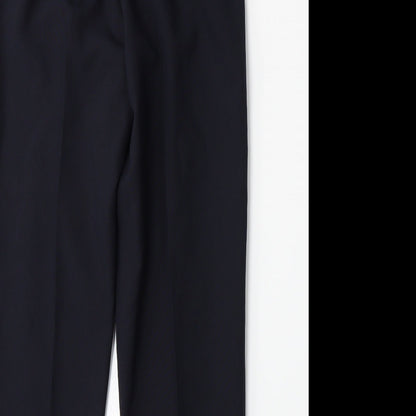 Womens UK Size 10 Sarah Hamilton Regular Fit  Blue Trousers