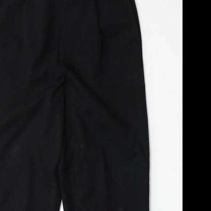 BM Womens Black   Trousers  Size 12 L25 in