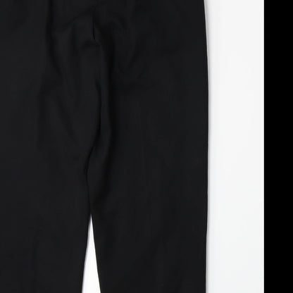 BM Womens Black   Trousers  Size 12 L25 in