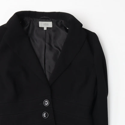 Marks and Spencer Womens Black   Jacket Blazer Size 12