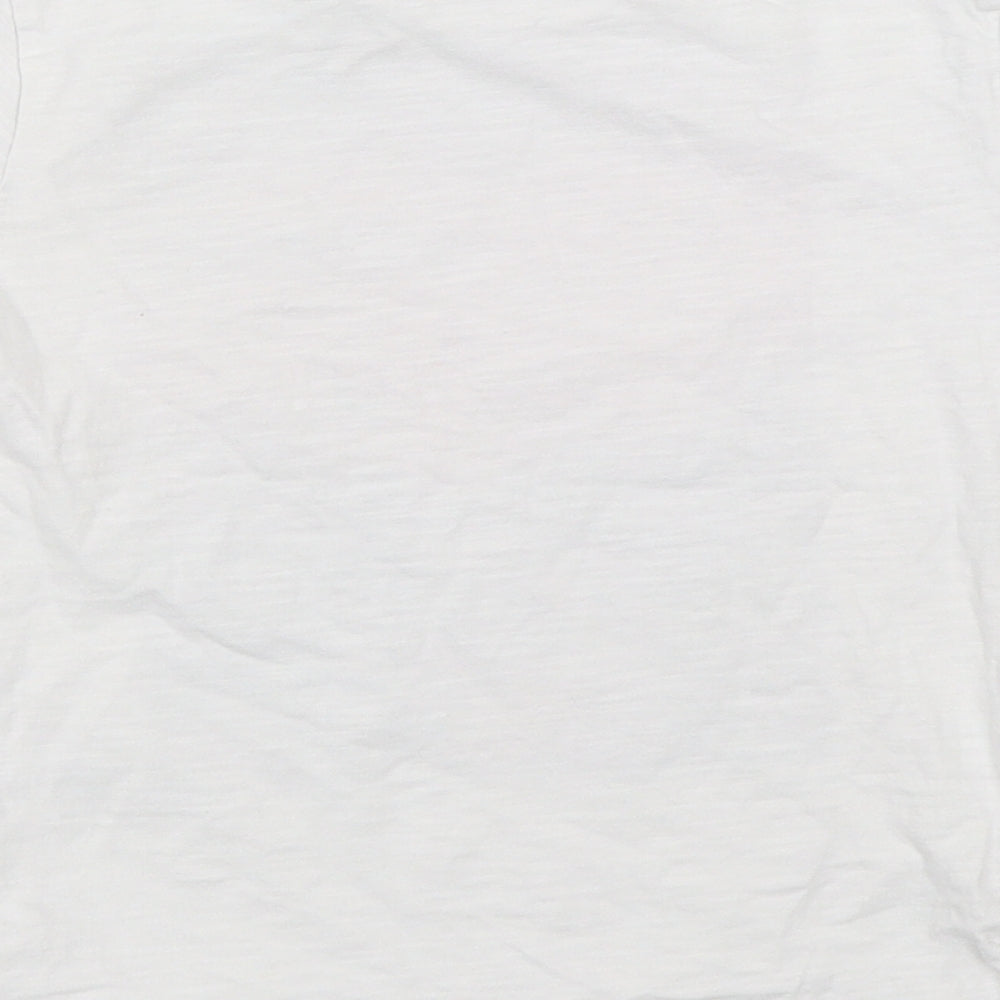 Next Boys White   Basic T-Shirt Size 5 Years