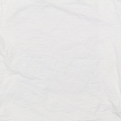 Next Boys White   Basic T-Shirt Size 5 Years