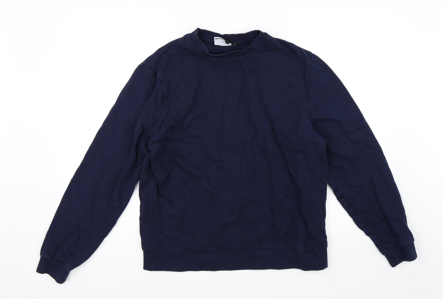 Mens UK Size M ASOS Blue Pullover Sweatshirt