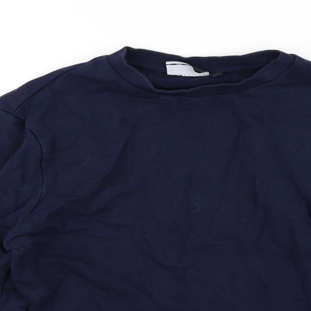 Mens UK Size M ASOS Blue Pullover Sweatshirt