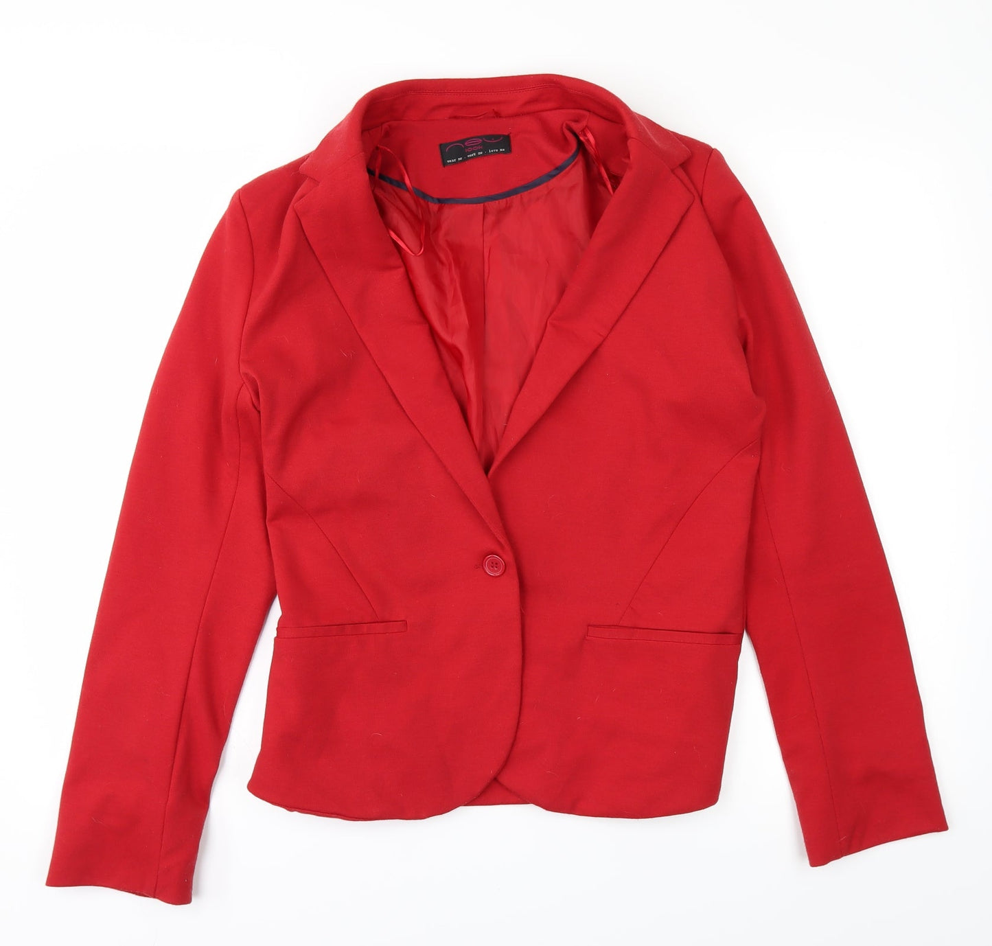 New Look Womens Red   Jacket  Size 12