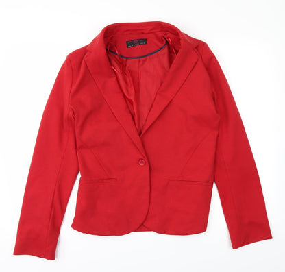 New Look Womens Red   Jacket  Size 12