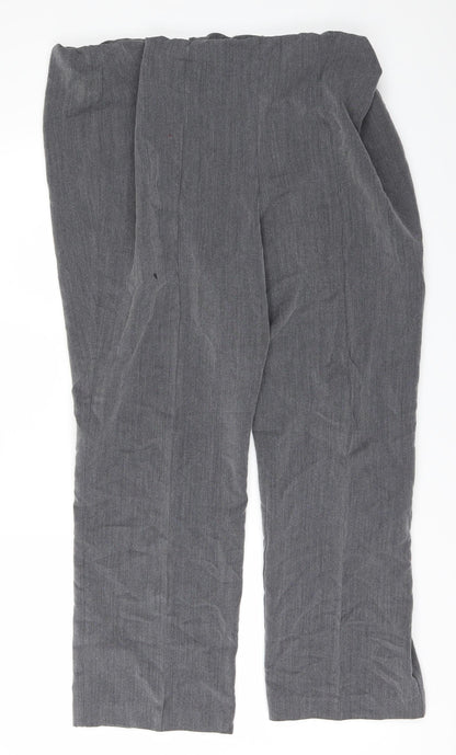Bonmarché Womens Grey   Trousers  Size 16 L27 in