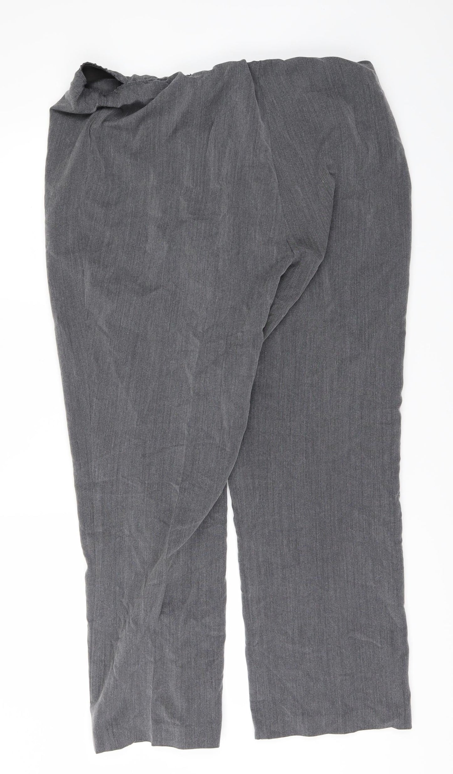Bonmarché Womens Grey   Trousers  Size 16 L27 in