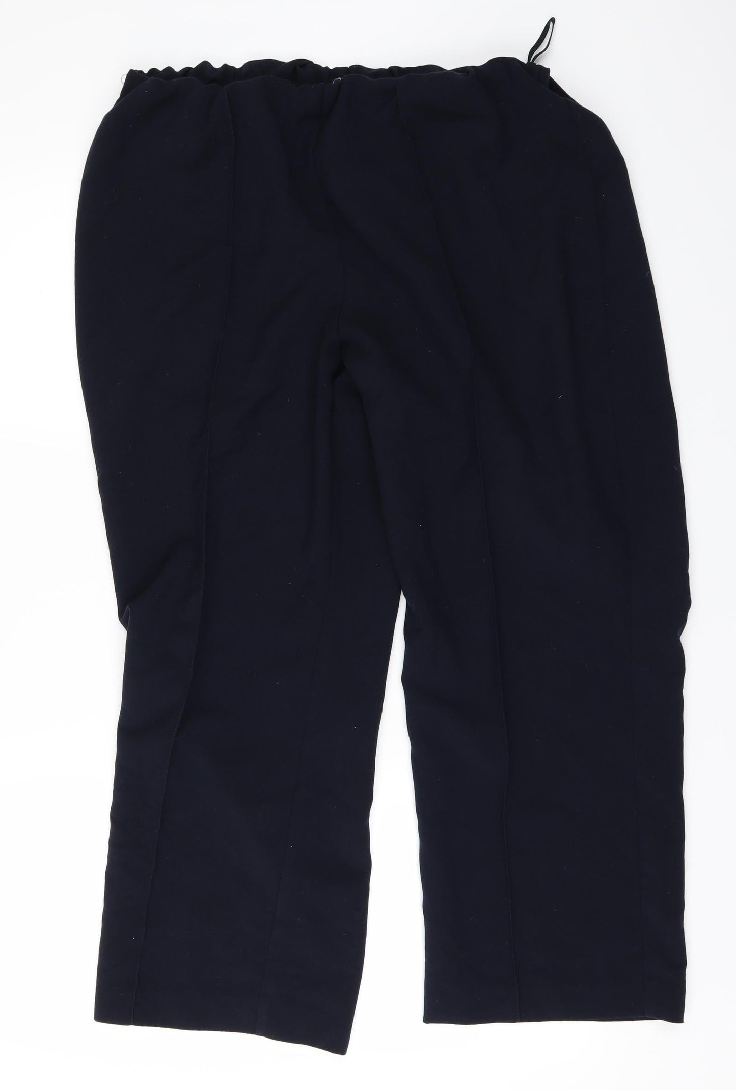 Womens UK Size 18 Bonmarché Regular Fit  Blue Trousers