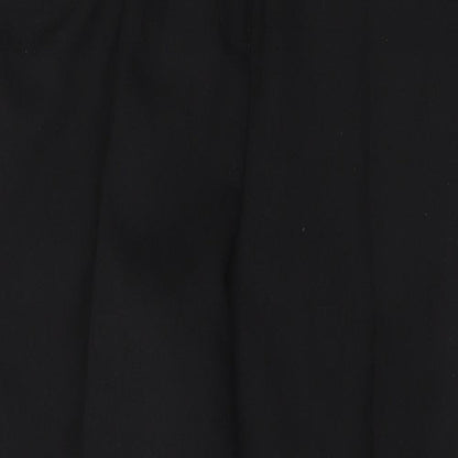 Womens UK Size 16 Special Collection Regular Fit  Black Trousers