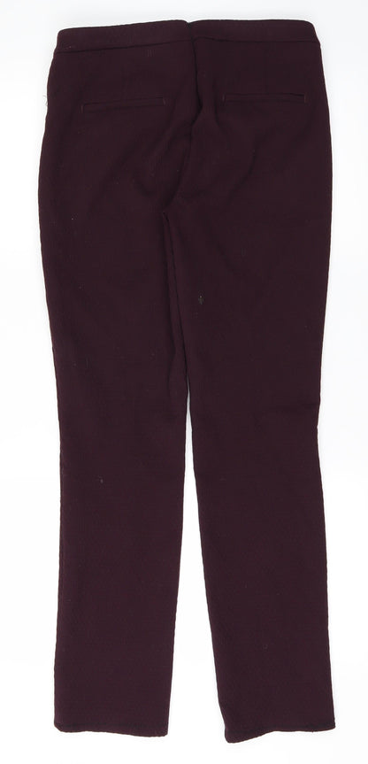 NEXT Womens Purple   Trousers  Size 8 L29 in