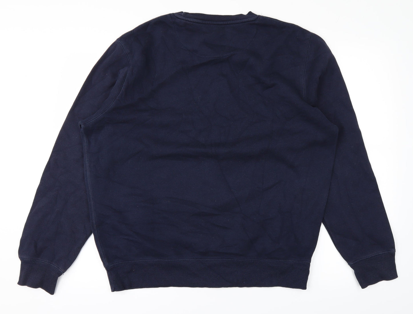 Easy Mens Blue   Pullover Jumper Size L