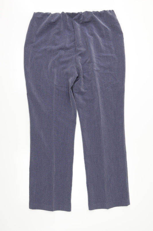 Bon Marché Womens Blue   Trousers  Size 14 L28 in