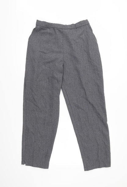 Autonomy Womens Grey   Cropped Trousers Size 16 L27 in