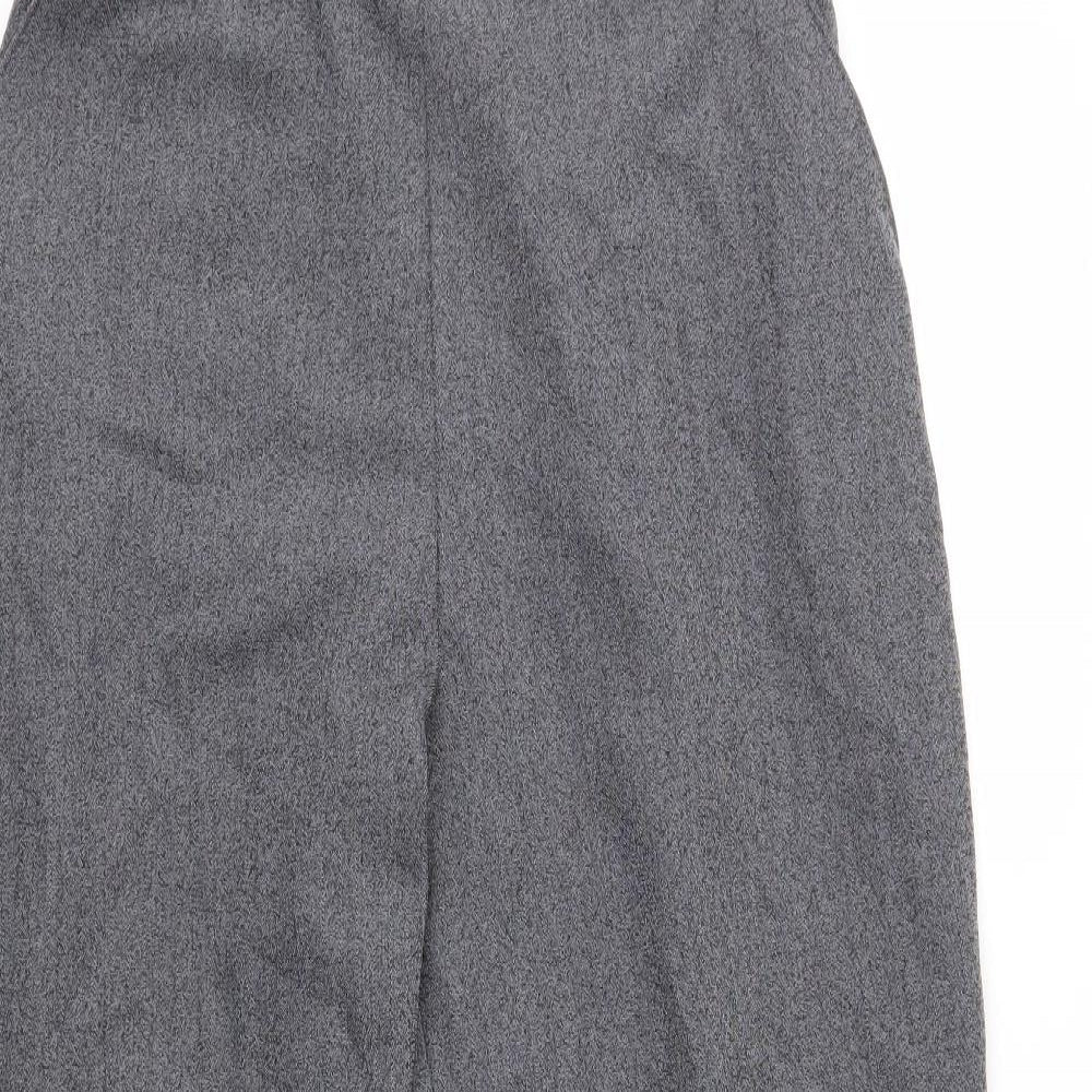 Autonomy Womens Grey   Cropped Trousers Size 16 L27 in