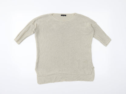 Papaya Womens Beige   Pullover Jumper Size 8
