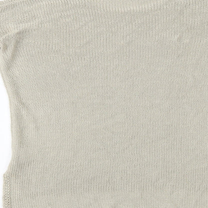 Papaya Womens Beige   Pullover Jumper Size 8