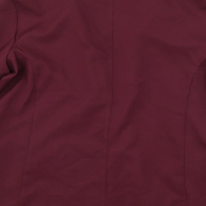 Select Womens Purple   Jacket Blazer Size 10