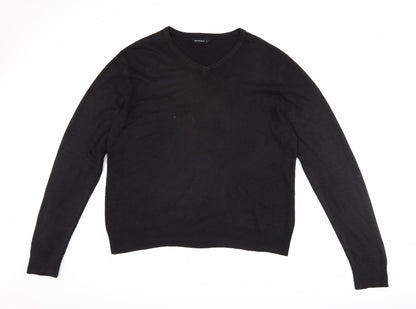 Cedar Wood State Mens Black   Pullover Jumper Size L