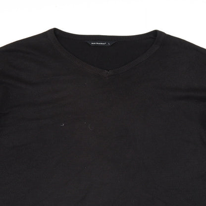 Cedar Wood State Mens Black   Pullover Jumper Size L