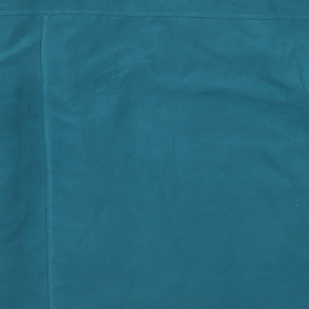 Womens UK Size 10 Preworn Blue Overcoat