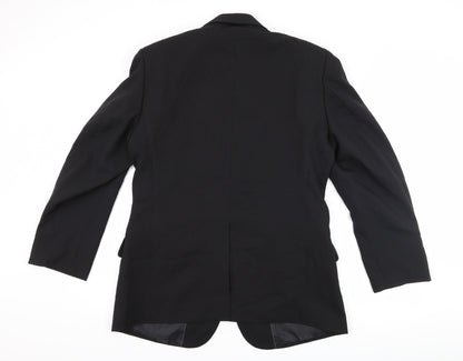 Mens UK Size 38 Jolliman Regular Black Suit Jacket