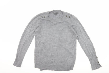 Primark Womens Grey   Pullover Jumper Size XS