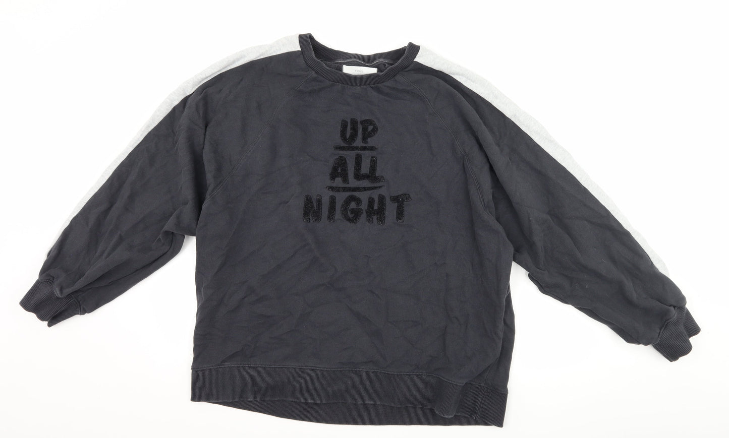 Womens UK Size M NEXT Grey Pullover Sweatshirt