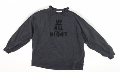Womens UK Size M NEXT Grey Pullover Sweatshirt