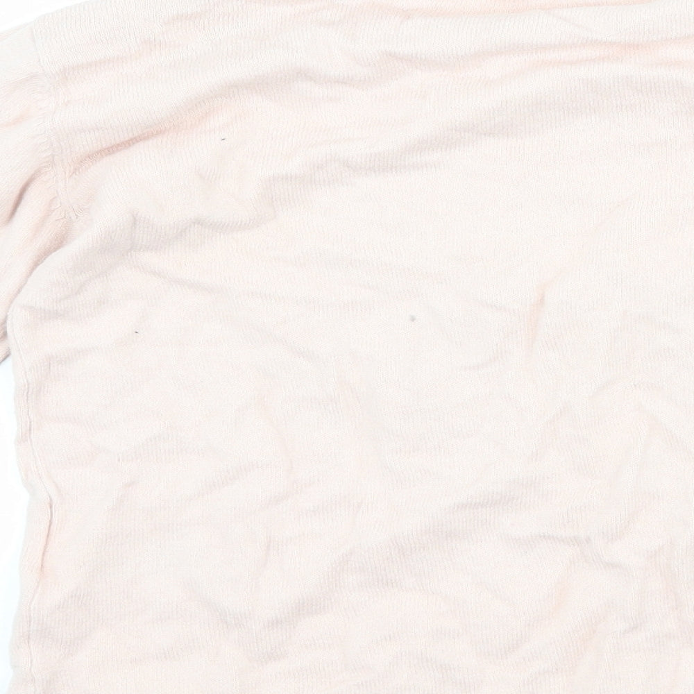 H&M Girls Pink   Pullover Jumper Size 13-14 Years  - Cool as Ice