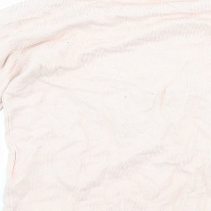 H&M Girls Pink   Pullover Jumper Size 13-14 Years  - Cool as Ice