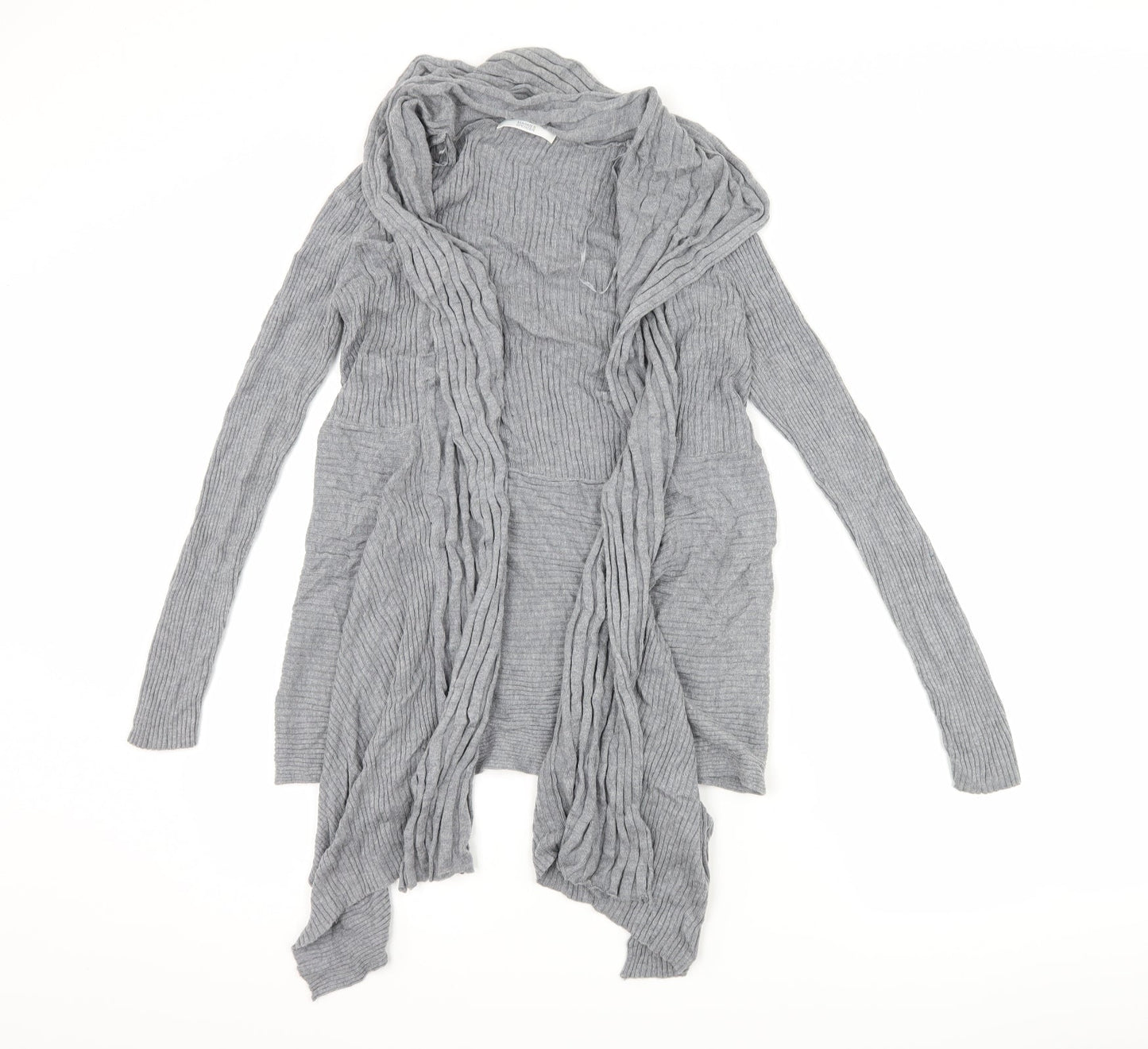 Marks and Spencer Womens Grey   Cardigan Jumper Size 14
